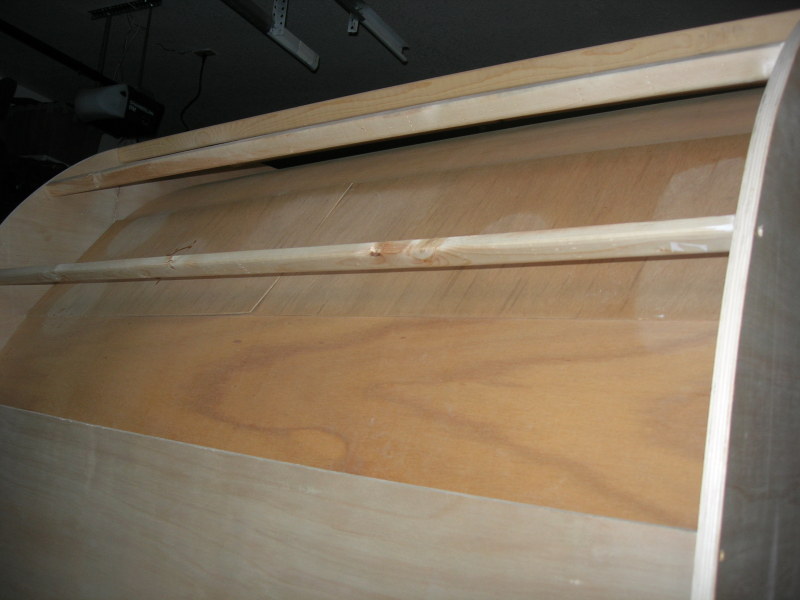 The glued joint refusing to bend around a corner